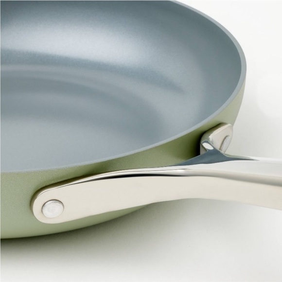 10-Inch Nonstick Ceramic-Coated Aluminum Frypan Sage green NWT - Picture 5 of 6